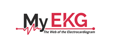 My EKG, Web of the Electrocardiogram Logo